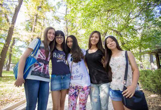 Teenage girls in Kyrgyzstan, UNFPA